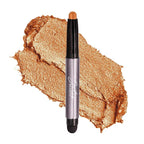 Julep Eyeshadow 101 Cream-to-Powder Waterproof Shadow Stick – Marmalade Shimmer – Long-Lasting, Crease-Proof, Orange Apricot Shimmer Cream Eyeshadow with Built-in Smudger