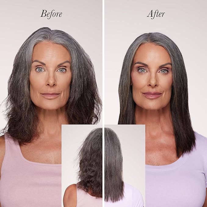 L'ANGE HAIR Le Duo Edge 360° Airflow Titanium Styler Blush | 2-in-1 Flat Iron Straightener & Curling Iron | 1” Wide Titanium Plates with Rounded Corners & Softly Beveled Edges (Black)