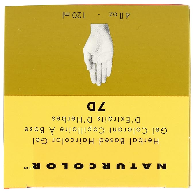 naturcolor Haircolor - Dandelion Hair Dye (7D), 4 Fl Oz (Pack of 1)