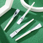 24 Pieces Facial Brush Face Brush Cosmetic Makeup Brushes for Esthetician Tools Facial Eye Application and DIY Needs Mask Mud Cream Makeup (White)