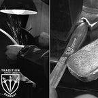 3 Swords Germany - Brand Quality Cuticle Knife Trimmer Remover Cutter (1pc.) and Cuticle Pusher Scratcher (1 pc.) Made in Germany