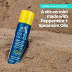 Oars + Alps Lip Suncreen, SPF 18 Lip Balm, Shine Free Sunscreen for Lips, Infused with Vitamin E, Peppermint & Spearmint, Water & Sweat Resistant, Moisturizing, Hydrating, Sunny Mint Scent, 3pk