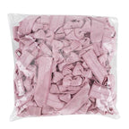 MEEDEE 100 Pack Dusty Rose Color Hair Ties For Women No Crease Soft Elastic Ribbon No Damage Pink Hair Ties Dusty Rose Knotted Ouchless Hair Ribbon Yoga Hair Ribbons Elastic Bracelets