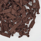 MEEDEE 100 Pack Brown Hair Ties For Women No Crease Soft Elastic Ribbon No Damage Brown Hair Ties Knotted Ouchless Hair Ribbon Yoga Hair Ribbons Elastic Bracelets