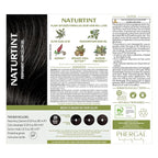 Naturtint 2N Brown Black Permanent Hair Color (Pack of 6), Ammonia Free, Vegan, Cruelty Free, up to 100% Gray Coverage, Long Lasting Results (Packaging may vary)