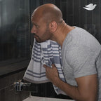 DOVE MEN + CARE 3 in 1 Cleanser for Body, Face, and Shaving to Clean and Hydrate Skin Extra Fresh Body and Facial Cleanser More Moisturizing Than Bar Soap 3.75 oz 6 Bars