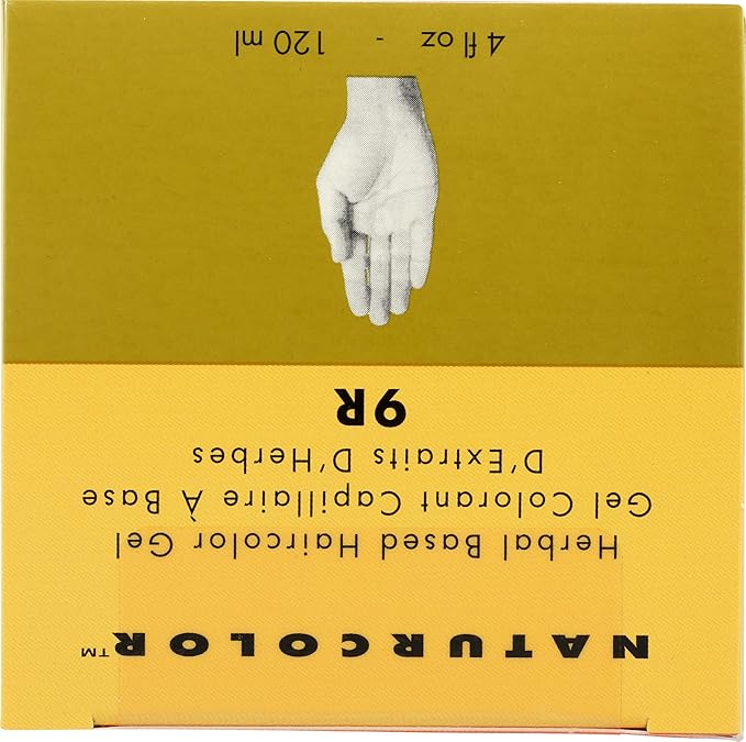 naturcolor Haircolor - Pale Saffron Blonde Hair Dye, 4 Fl Oz (9R)