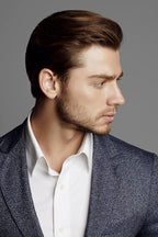 Avenue Man Sleek Finish Cream - 7 oz - Hair Styling Cream for Men with Acai & Soy Protein - Hair Putty for Smooth Control & Structure - Hair Paste for Men for Textured, Slick Back or Classic Looks