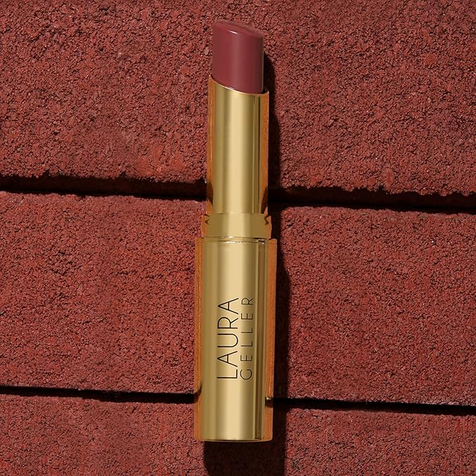 LAURA GELLER NEW YORK Jelly Balm Moisturizing Tinted Lip Balm - Brick House - Hydrating Vitamin E - Semi-Shine Finish