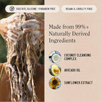 California Naturals Coconut Shampoo & Conditioner, Natural, Vegan, Cruelty, Silicone, Paraben, and Sulfate Free Shampoo, All Hair Types, 20 Fl Oz (Pack of 2), Classic Clean Coconut