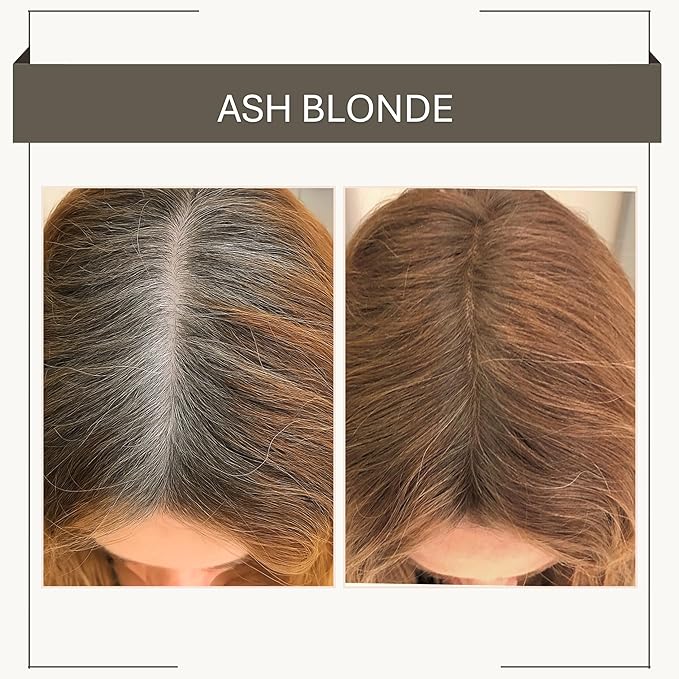 Joan Rivers Great Hair Day Root Touch Up Powder – Fill-in Powder for Thicker, Fuller Looking Hair (Ash Blonde)