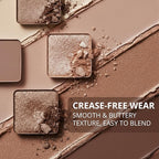 Lamora Nude Eyeshadow Palette - 12 Soft Pink Rose Shadows, Multi-Use Eye Makeup Palette with Matte & Shimmer Finishes, Ultra-Blendable Everyday Neutrals, Long-lasting Wear, Travel Makeup with Mirror