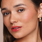 Jouer Essential Tinted Hydrating Lip Oil Gloss – Moisturizing Dry Lip Treatment Serum - Fragrance Free Tinted Lip Oil - Jojoba Seed Oil and Apricot Oil Formula