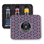 La Chatelaine Hand Cream Gift Set for Men, Ready-To-Gift Travel Size Hand Lotion, Natural Hand Cream Made in France with 20% Organic Shea Butter (Deep Blue Sea, Sandalwood, Citrus Zest) 3 x 1 fl oz