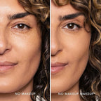 No Makeup Makeup Long-Lasting Lightweight Foundation & Brush Duo | Cruelty-Free, Fragrance-Free, Buildable, Transfer-Proof Makeup (Tan)