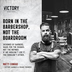 Dry Grooming Hair Cream for Men by Victory Barber & Brand | Men’s Hair Products Made in the USA | Anti Frizz Styling Cream | Wave Pomade for Styling Medium Length Hair with a Natural Finish