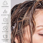 Hairstory New Wash Deep Clean Refill, Clarifying Cleansing Cream for Oily & Fine Hair, Detergent Free Shampoo & Conditioner Alternative, 8oz