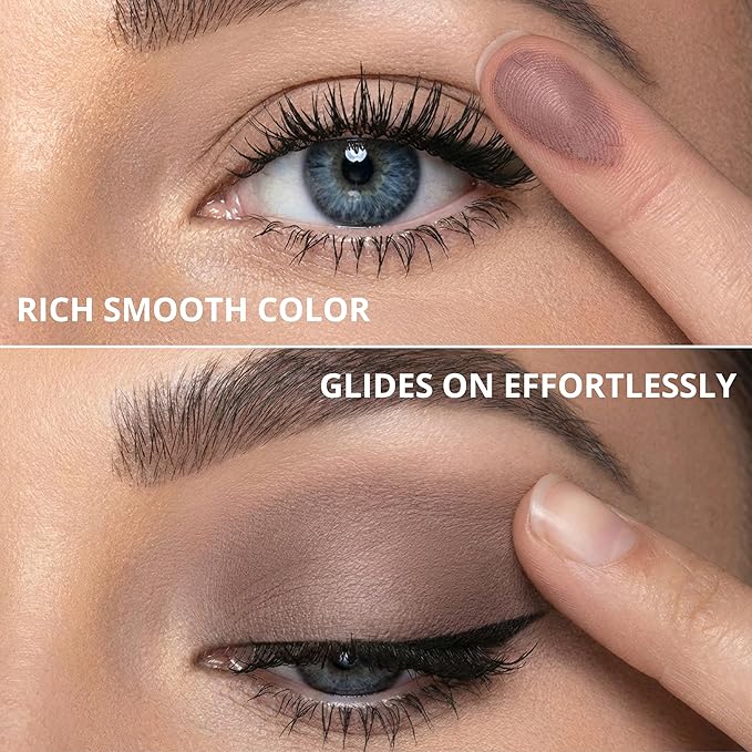 Lamora Nude Eyeshadow Palette - 12 Soft Pink Rose Shadows, Multi-Use Eye Makeup Palette with Matte & Shimmer Finishes, Ultra-Blendable Everyday Neutrals, Long-lasting Wear, Travel Makeup with Mirror