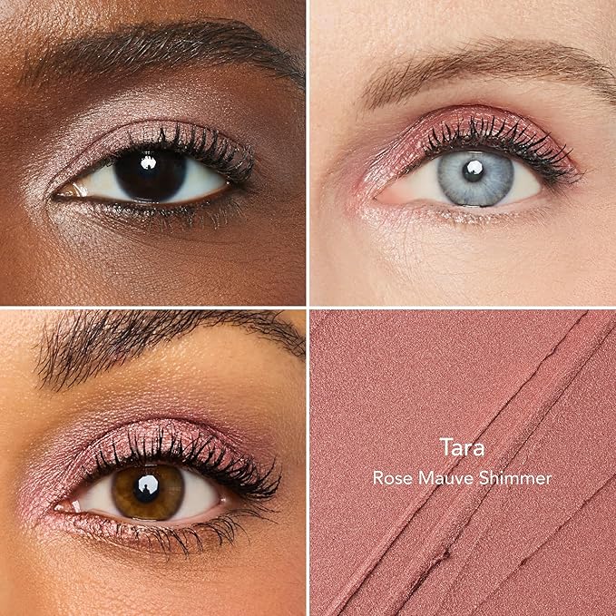 Thrive Causemetics Brilliant Eye Brightener Eyeshadow Stick Bundle for Green Eyes, 3 Shades, Waterproof & Crease Proof Cream to Powder Long Lasting Formula, 3 Shadow Sticks & Confetti Makeup Bag