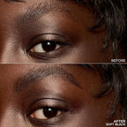 L'Oreal Paris Faux Brow, Hair-Like, Filling Eyebrow Pen with Double-Brush Tip, Fast & Precise Eyebrow Makeup, Soft Black, 0.04 Fl Oz