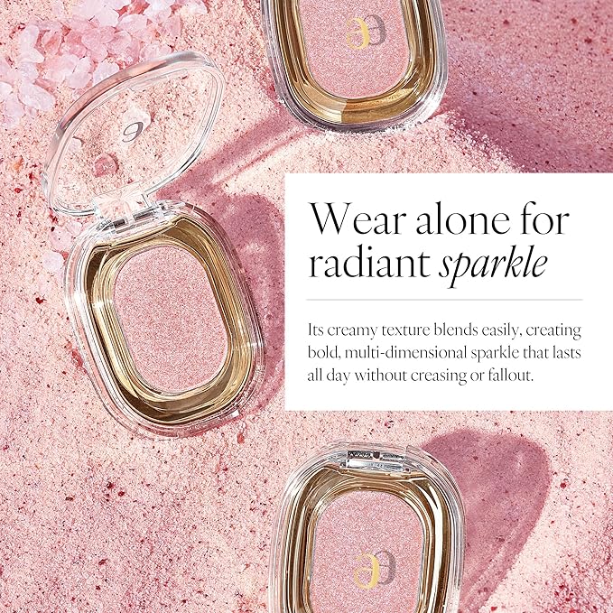 SPARKLE SPOT 515 RED SALT PINK CHICCHOC, High Shine Glitter Eye & Face Sparkle, Multi-Dimensional (1.7g, 0.004 oz.)