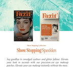 Fazit Makeup Patches - Show Stopping Speckles - Glow Up Make-Up Patches - Cute Glitter Makeup Accessories For Women - Cosmetic Glitter For Face