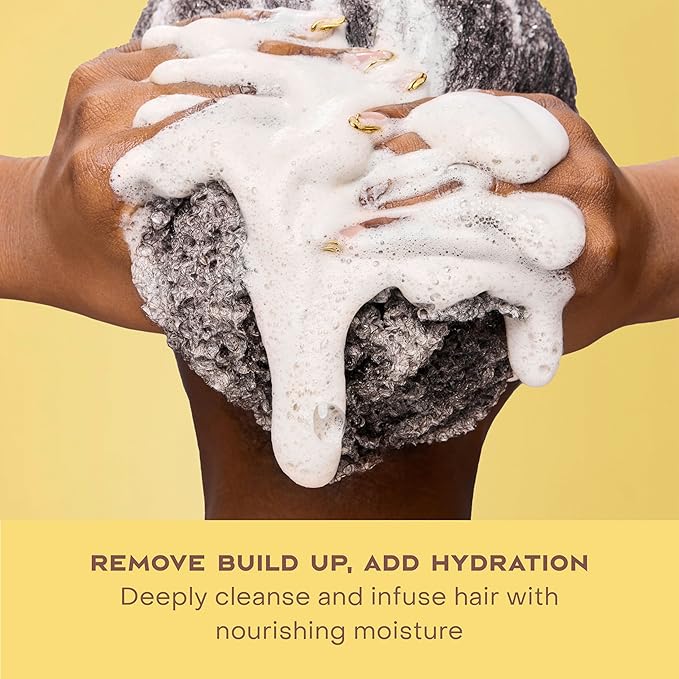 SheaMoisture Strengthen and Restore Shampoo Pure Jamaican Black Castor Oil for Damaged Hair To Cleanse and Nourish Hair 13 oz