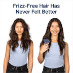 Crave Naturals Glide Thru Hair Brush - Detangler Brush for Curly, Straight, Wet or Dry Hair - Gentle Detangling Brushes for Adults, Kids, Toddlers - Hair Accessories for Women, 7.5"x3" - Terazzo