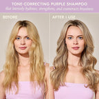 DAE Violet Hour Purple Shampoo - Fights Brasiness, Enhances Color, & Repairs Damage (10 oz)