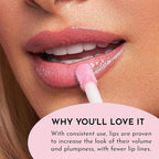 Lawless Forget the Filler Lip Plumping Line Smoothing Gloss - Daisy Girl - Premium Volumizing Lip Gloss with Natural Ingredients Designed to Plump, Firm, and Hydrate Lips 0.11 oz