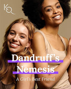 Anti Dandruff Shampoo & Scalp Restoring Conditioner - Gentle for Color-Treated Hair - Best for Thinning Hair & Dry Scalp - Antidandruff Shampoo for Women & Deep Conditioner by Keranique