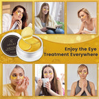 24k Gold Crystal Collagen Eye Mask