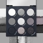 ColourPop Blowin' Smoke Eyeshadow Palette - Silver & Smokey Eye Eyeshadow Palette with Metallic & Matte Finishes - High-Pigment Eye Makeup with Long-Wearing Formula (0.3 oz)