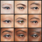 Liquid Eyeliner - Hypoallergenic Eyeliner with Fine Brush Tip, Long-Lasting Waterproof Eye Liner - Cruelty-Free, Vegan, Hypoallergenic, Gluten-Free, Smooth Application Liquid Eye Liner, Brown 2mL