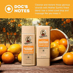 Dr. Squatch Natural Hair Bundle for Men - Healthy, Full Looking Hair - Summer Citrus Shampoo (8 fl oz), Summer Citrus Conditioner (11.5 fl oz)