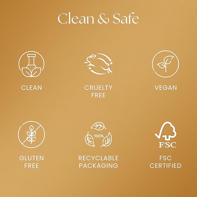 Prakti KhushiKiss Nourishing Lip Oil in Sparkling Chai, Hydrates & Plumps Lips, High-Shine Finish, with Hyaluronic Acid & Peptides, 0.17 oz