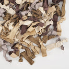 MEEDEE 100 Pack Neutral Tone Hair Ties For Women No Crease Soft Elastic Ribbon No Damage Neutral Tone Hair Ties Knotted Ouchless Hair Ribbon Yoga Hair Ribbons Elastic Bracelets