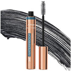 M. Asam MAGIC FINISH Waterproof Mascara Deep Black (0.41 Fl Oz), Mascara Volume and Length with Argan Oil, Easy Removal with 100.4 °F warm water, Vegan