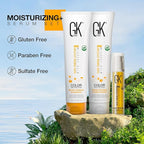 GK HAIR Global Keratin Moisturizing Shampoo and Conditioner Sets (MOISDUO100+S10)