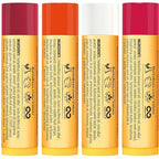 Burt's Bees Gifts Ideas - Just Picked Lip Balm Set, Pomegranate, Watermelon, Sweet Mandarin, Coconut & Pear, Natural Origin Lip Treatment, 4 Tubes, 0.15 oz.