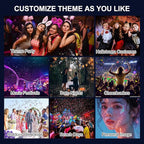 Body Glitter Spray, Glitter Spray for Hair Clothes and Body, Holographic Silver Glitter Hairspray for Grils – Festival, Rave, Prom, Stage, Nightclub, Cosplay Party Makeup 60ML