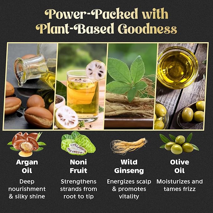 Herbishh Hair Color Shampoo for Gray Hair – Natural Hair Dye Shampoo – Colors Hair in Minutes – Lasts Up To 3-4 Weeks – 500 Ml – 3-In-1 Hair Color – Ammonia-Free | Herbishh (Chestnut Brown)