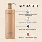 MOEHAIR Color Alive Conditioner | Hydrating & Nourishing | For Color Treated Hair | Paraben & Sulfate Free | Reduces Scalp Dryness | Softens & Detangles (32 Fl. Oz)