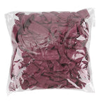 MEEDEE 100 Pack Burgundy Hair Ties For Women No Crease Soft Elastic Ribbon Dark Red Knotted Ouchless Hair Ribbon No Damage Hair Ties For Yoga Ponytails