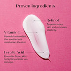 MEDIX Retinol Body Lotion + 20% Vitamin F Booster Serum Moisturizer 2PC Skin Care Set | Crepey Skin Care Treatment | Retinol Body Cream Targets Appearance Of Sagging Crepe Skin & Wrinkles, 2PC Set