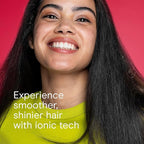 Infiniti PRO CONAIR Tension Control Straightening Brush, Heated Hair Brush with Tension Control Holds Hair in Place, Ionic Technology Adds Shine and Reduces Frizz, Gray