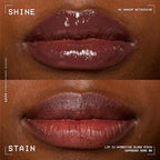 NYX PROFESSIONAL MAKEUP Lip IV Hydrating Glossy Lip Stain with 12HR Hydration - Espresso Soak (Brown)