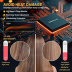 TurboDry3 Ionic Hair Dryer–Compact Lightweight Quiet 160000 RPM High-Speed Professional Blow Dryer with Diffuser, Portable Travel Hair Dryer for Curly & All Hair Types, Gift for Women & Men