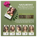 Naturtint Dark Blonde Root Retouch Crème Permanent Hair Color - Ammonia Free, Conceal Grays, No Artificial Scent, 1.52 Fl Oz