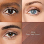 Thrive Causemetics Brilliant Eye Brightener Shimmer Classic Eyeshadow Stick Bundle, 3 Shades, Waterproof & Crease Proof Cream to Powder Long Lasting Formula, 3 Shadow Sticks & Confetti Makeup Bag